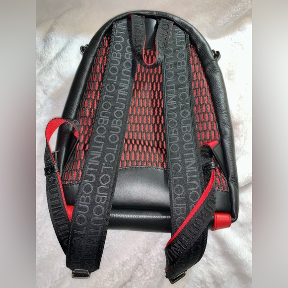 Christian Louboutin Small Backparis Leather Backpack - Picture 6 of 9